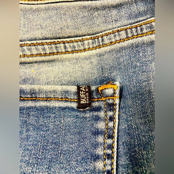 BUFFALO David Britton Womens Cuffed Blue Jean Shorts SIZE 29 - Picture 5 of 5